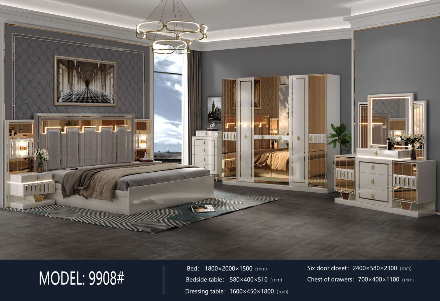 Chambre a Coucher King Size