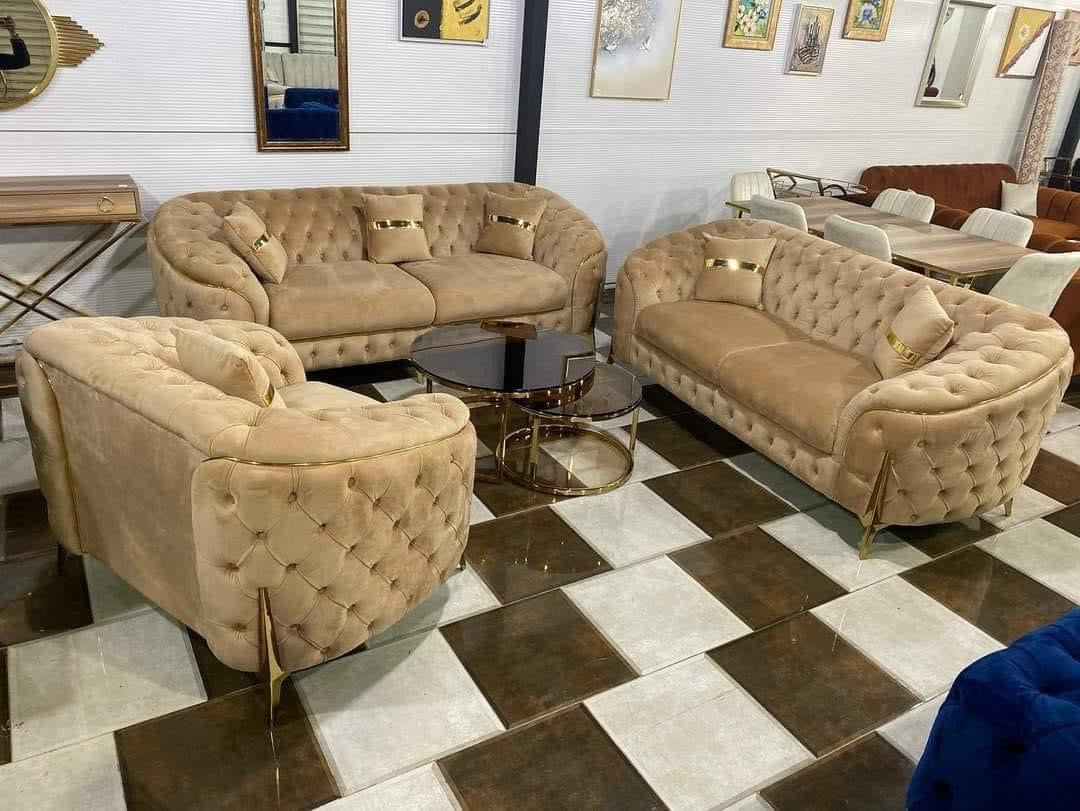 Salon Royal 8 Places – Élégance & Confort Haut de Gamme