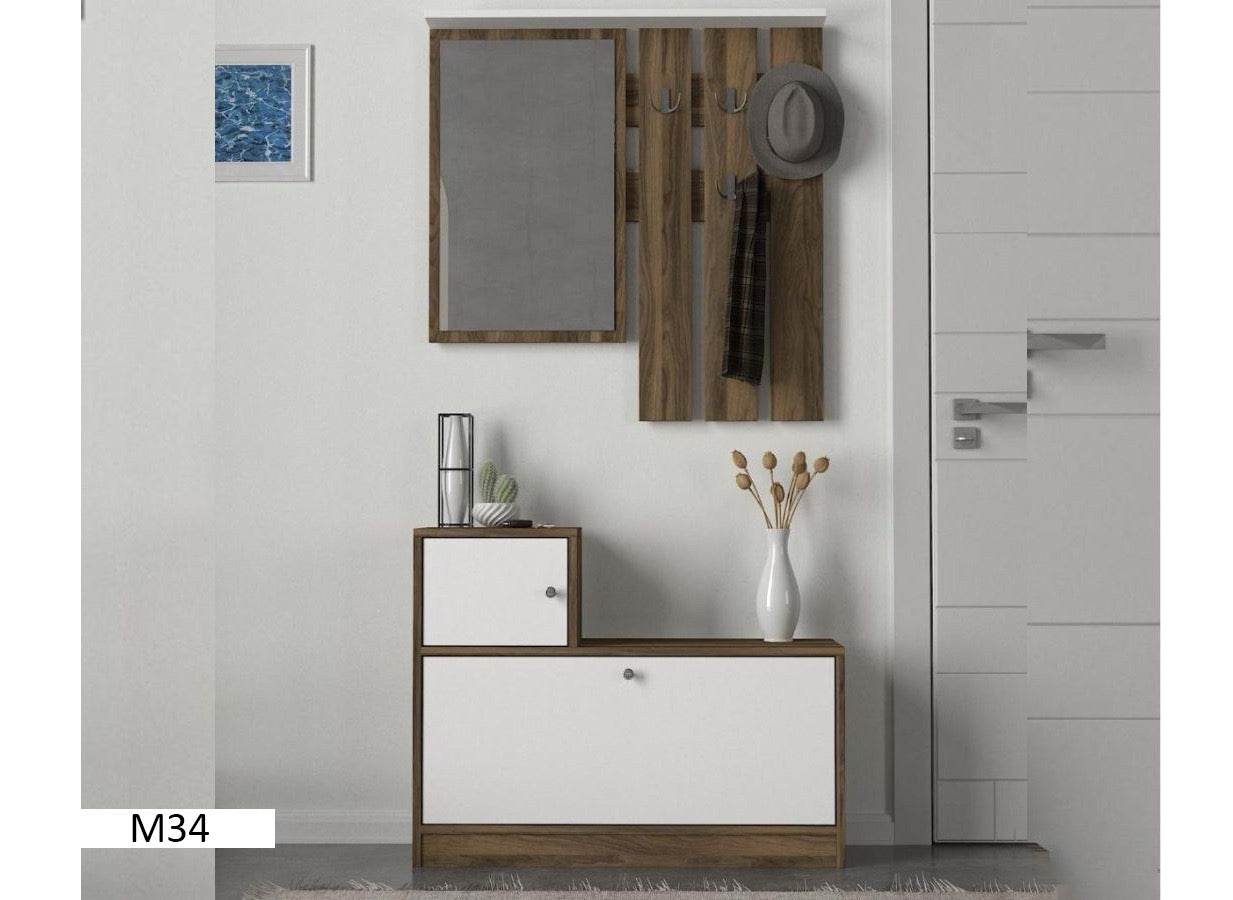 Console avec miroir